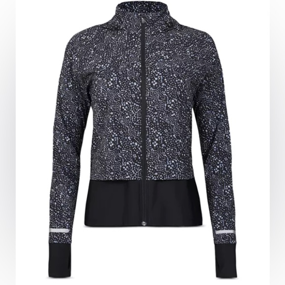 Sweaty Betty Fast Track Running Jacket Blue Celes Size Small